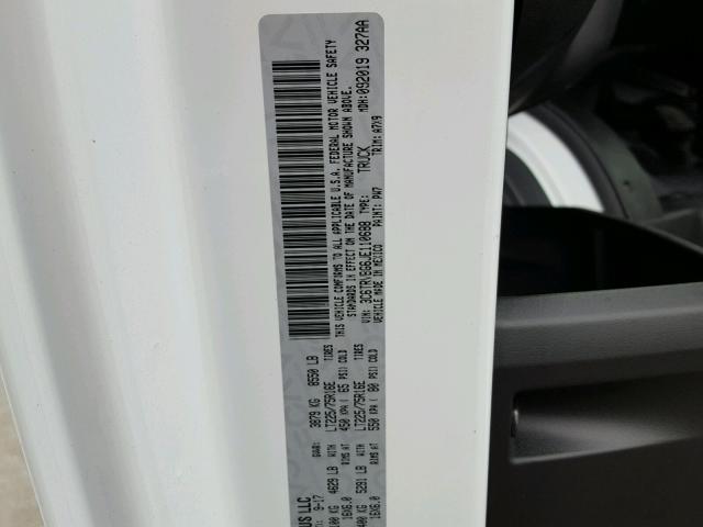 3C6TRVBG6JE110688 - 2018 RAM PROMASTER 白色 照片 10