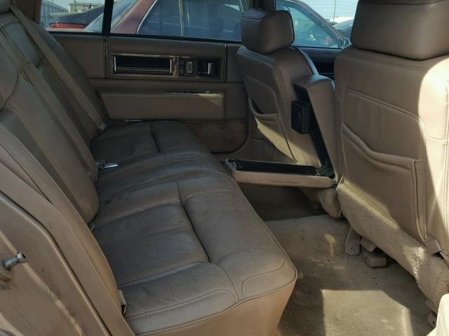 1G6CD5152K4309721 - 1989 CADILLAC DEVILLE BROWN photo 6