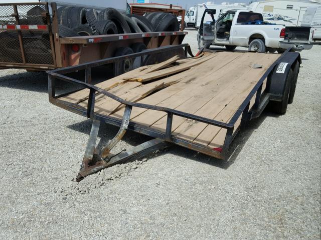 1UFFS16201T018950 - 2001 UTILITY TRAILER BLACK photo 2