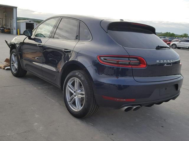 WP1AB2A56JLB34482 - 2018 PORSCHE MACAN S BLUE photo 3