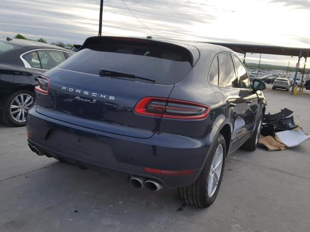 WP1AB2A56JLB34482 - 2018 PORSCHE MACAN S BLUE photo 4