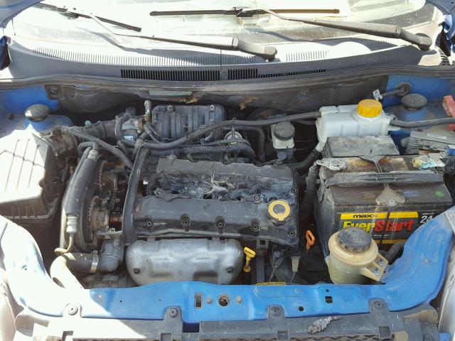 KL1TD56628B043689 - 2008 CHEVROLET AVEO BASE Mavi fotoğraf 7