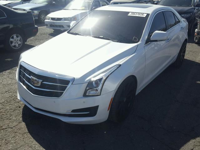 1G6AB5SX2H0151040 - 2017 CADILLAC ATS LUXURY WHITE photo 2