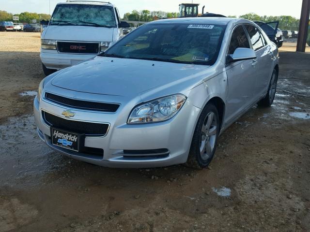 1G1ZF57539F113528 - 2009 CHEVROLET MALIBU HYB SILVER photo 2