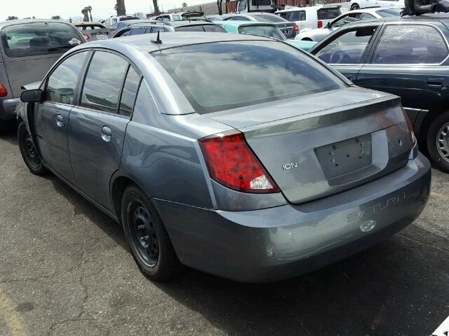 1G8AJ58FX7Z113610 - 2007 SATURN ION LEVEL CHARCOAL photo 3