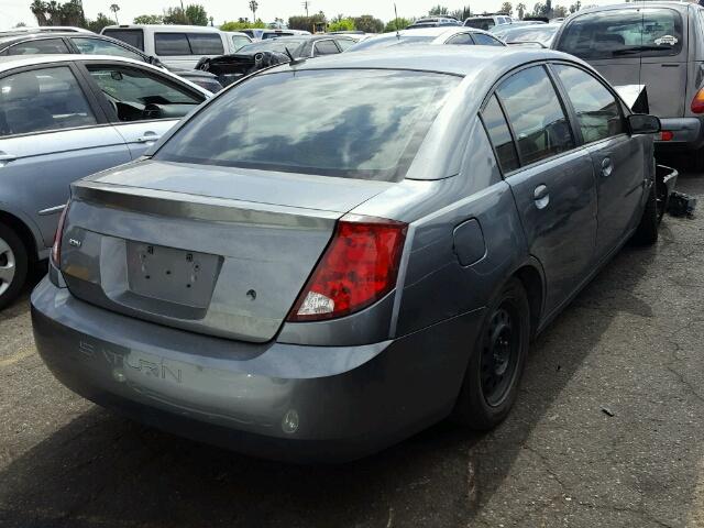 1G8AJ58FX7Z113610 - 2007 SATURN ION LEVEL CHARCOAL photo 4