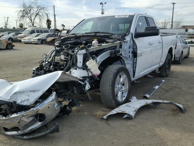 1C6RR7GMXHS558086 - 2017 RAM 1500 SLT WHITE photo 2