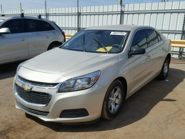 1G11B5SL4EF294180 - 2014 CHEVROLET MALIBU LS ოქროსფერი ფოტო 2