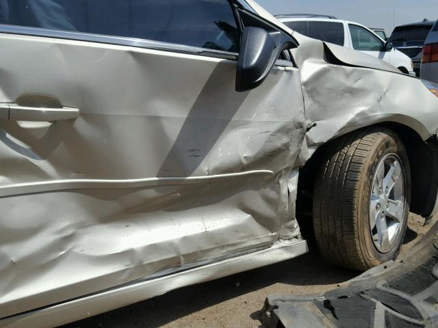 1G11B5SL4EF294180 - 2014 CHEVROLET MALIBU LS ოქროსფერი ფოტო 9