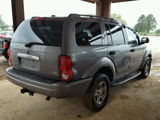 1D8HB58D15F504239 - 2005 DODGE DURANGO LI GRAY photo 4