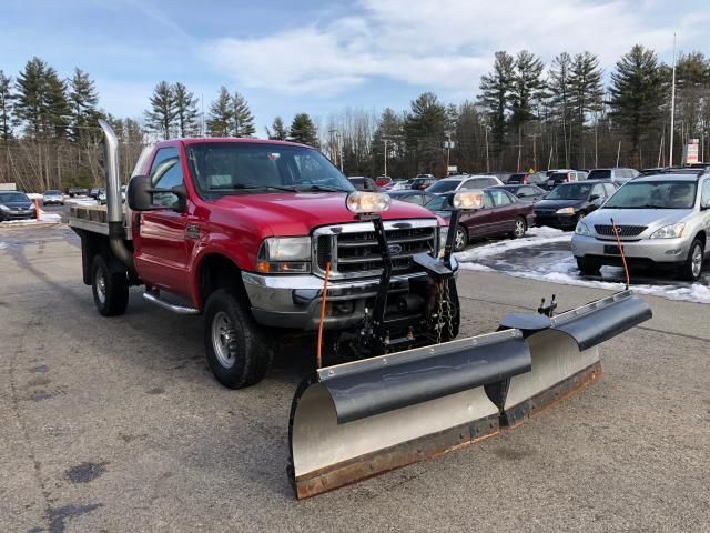 1FTSF31F9YEB63191 - 2000 FORD F350 SRW S RED photo 2
