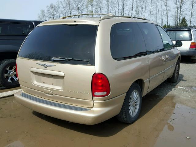 1C4GP64LXXB605398 - 1999 CHRYSLER TOWN & COU GOLD photo 4