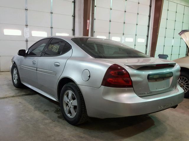 2G2WP552981171248 - 2008 PONTIAC GRAND PRIX SILVER photo 3
