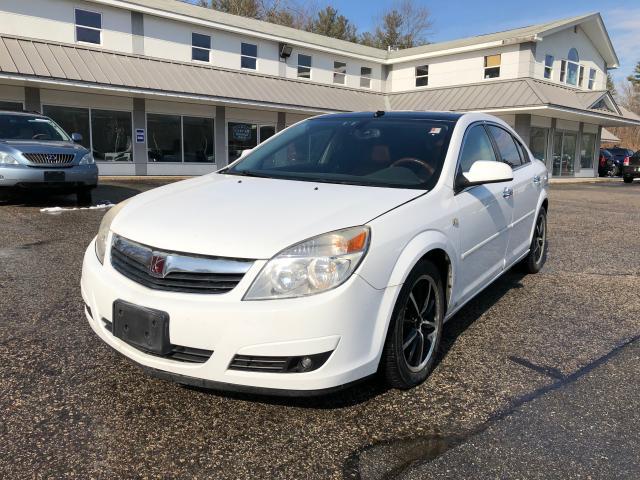 1G8ZX57739F160218 - 2009 SATURN AURA XR WHITE photo 1