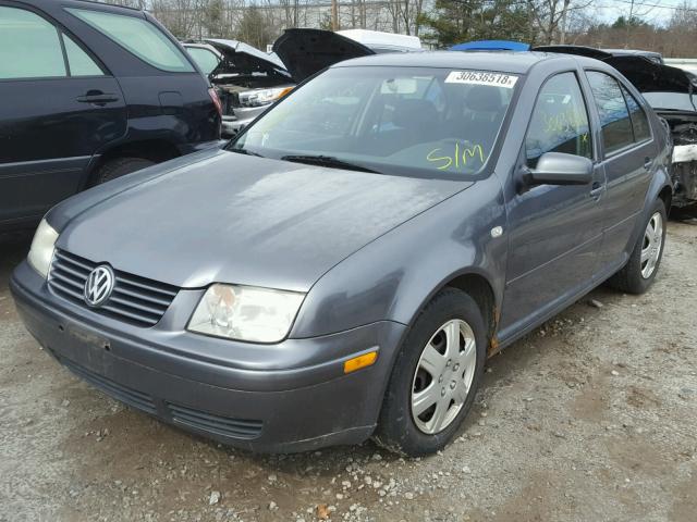 3VWRK69M43M139959 - 2003 VOLKSWAGEN JETTA GL GRAY photo 2