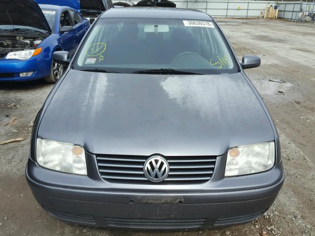 3VWRK69M43M139959 - 2003 VOLKSWAGEN JETTA GL GRAY photo 9