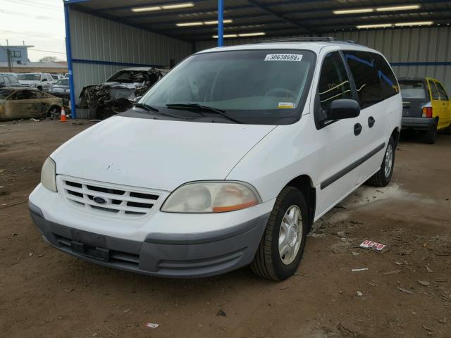 2FMZA5140YBA89626 - 2000 FORD WINDSTAR L WHITE photo 2