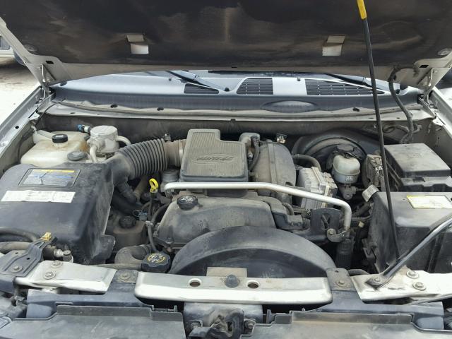 1GNDT13S342224070 - 2004 CHEVROLET TRAILBLAZE SILVER photo 7