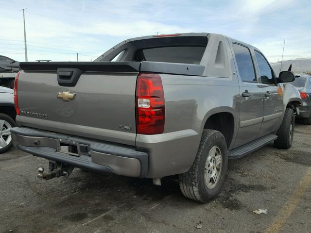 3GNEC12038G251559 - 2008 CHEVROLET AVALANCHE CHARCOAL photo 4