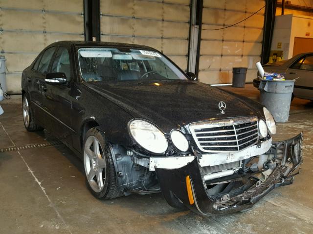 WDBUF72X89B399551 - 2009 MERCEDES-BENZ E 550 BLACK photo 1