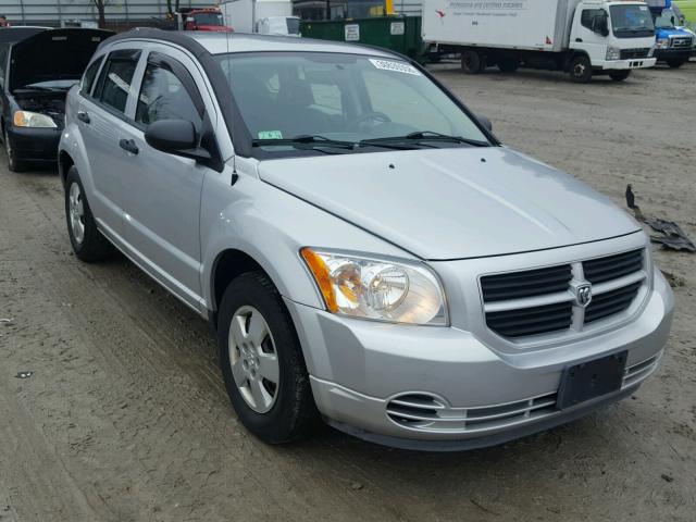 1B3HB28B17D525460 - 2007 DODGE CALIBER SILVER photo 1