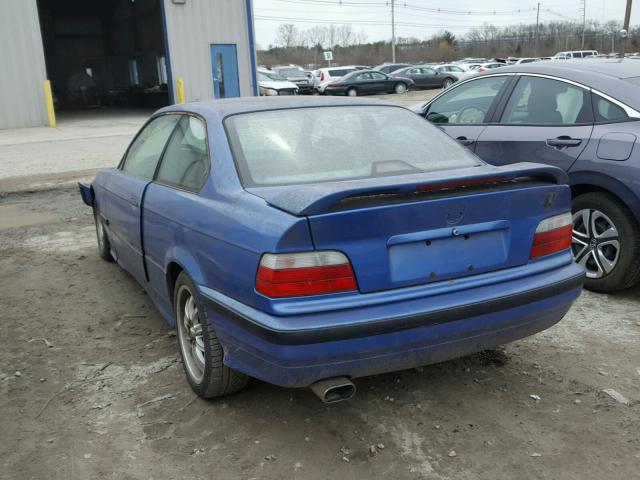 WBABF4313NEK01997 - 1992 BMW 325 IS AUT BLUE photo 3