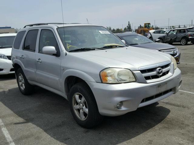 4F2CZ06185KM49585 - 2005 MAZDA TRIBUTE S SILVER photo 1