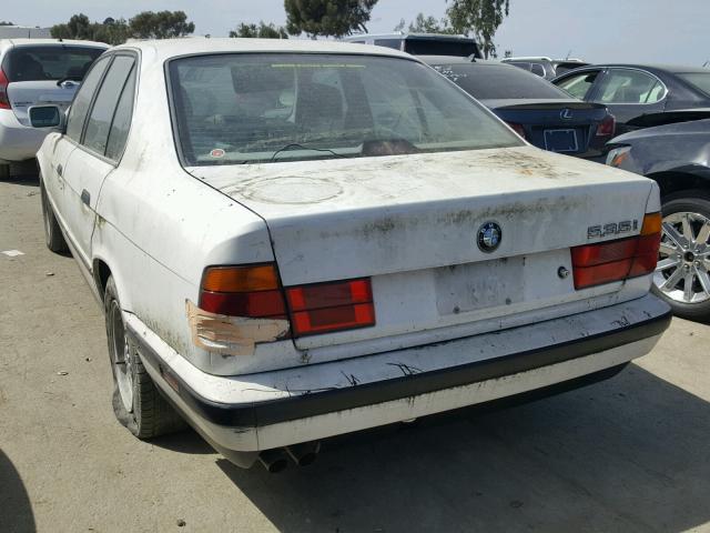 WBAHD2310K2090312 - 1989 BMW 535 I AUTO WHITE photo 3