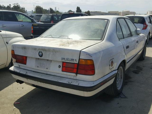 WBAHD2310K2090312 - 1989 BMW 535 I AUTO WHITE photo 4