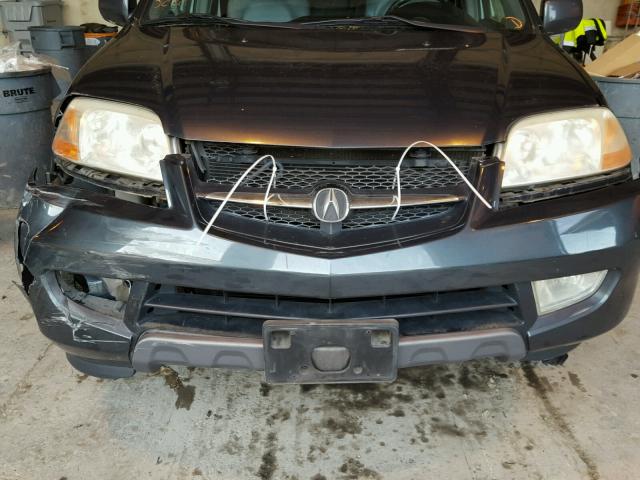 2HNYD18903H542130 - 2003 ACURA MDX TOURIN BLUE photo 9