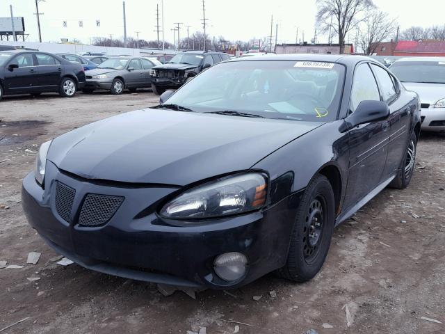 2G2WP522441350912 - 2004 PONTIAC GRAND PRIX BLACK photo 2