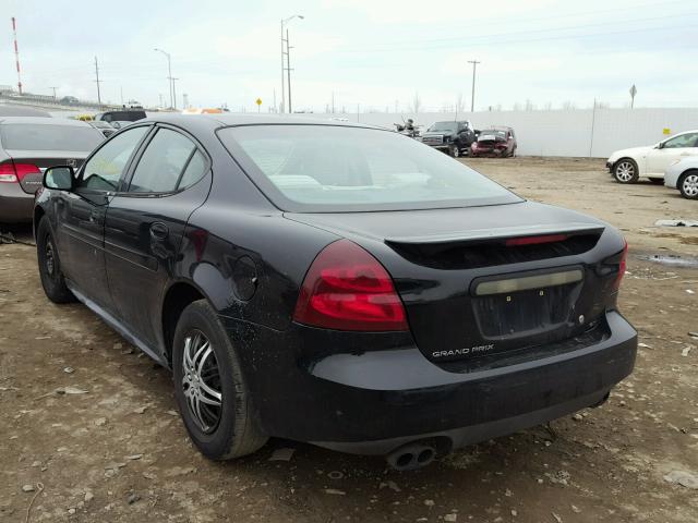 2G2WP522441350912 - 2004 PONTIAC GRAND PRIX BLACK photo 3