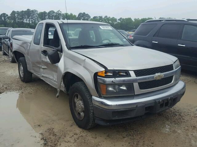 1GCCS19E378172045 - 2007 CHEVROLET COLORADO TAN photo 1