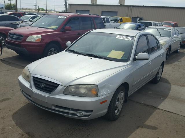 KMHDN46D06U367241 - 2006 HYUNDAI ELANTRA GL SILVER photo 2