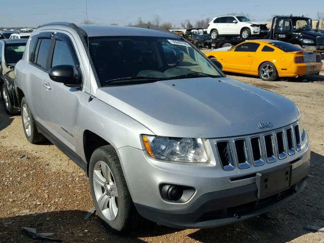 1C4NJDBB8DD263005 - 2013 JEEP COMPASS SP SILVER photo 1