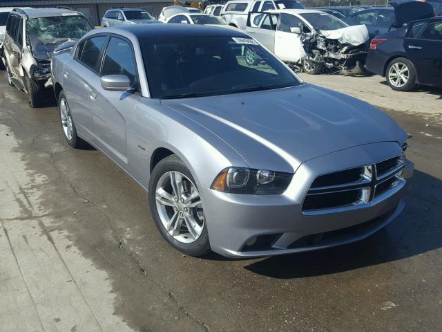 2C3CDXDT4EH360684 - 2014 DODGE CHARGER R/ GRAY photo 1