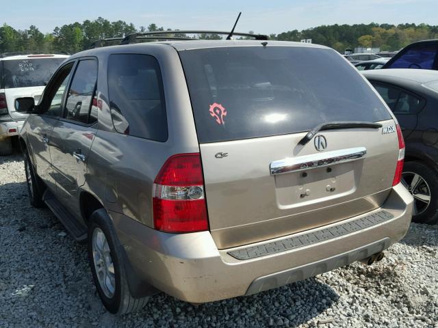 2HNYD18273H547456 - 2003 ACURA MDX GOLD photo 3