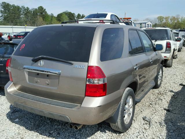 2HNYD18273H547456 - 2003 ACURA MDX GOLD photo 4