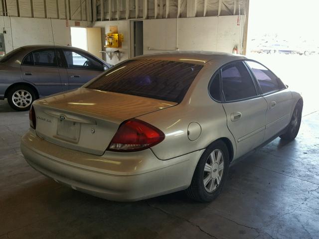 1FAFP56UX6A190735 - 2006 FORD TAURUS BEIGE photo 4