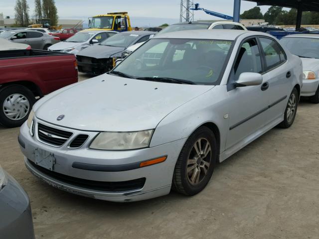 YS3FD49YX61003689 - 2006 SAAB 9-3 BASE SILVER photo 2