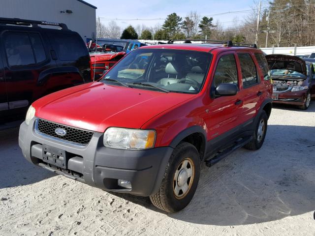 1FMCU04152KB65629 - 2002 FORD ESCAPE XLT RED photo 2