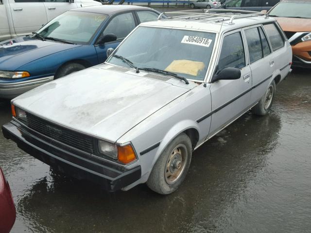 JT2AE72W3D5003184 - 1983 TOYOTA COROLLA DE SILVER photo 2