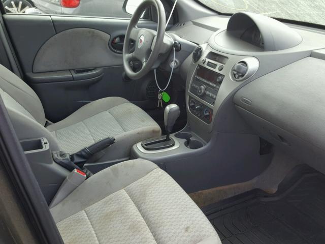 1G8AJ58F37Z153690 - 2007 SATURN ION LEVEL SILVER photo 5