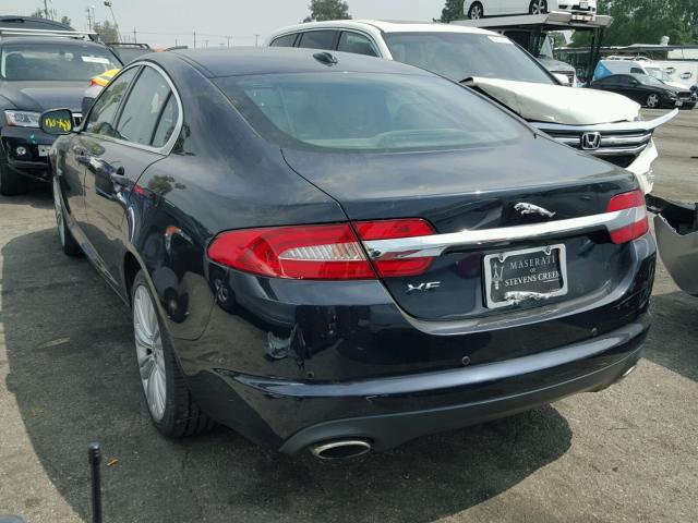 SAJWA0HB0CLS37198 - 2012 JAGUAR XF PORTFOL BLUE photo 3