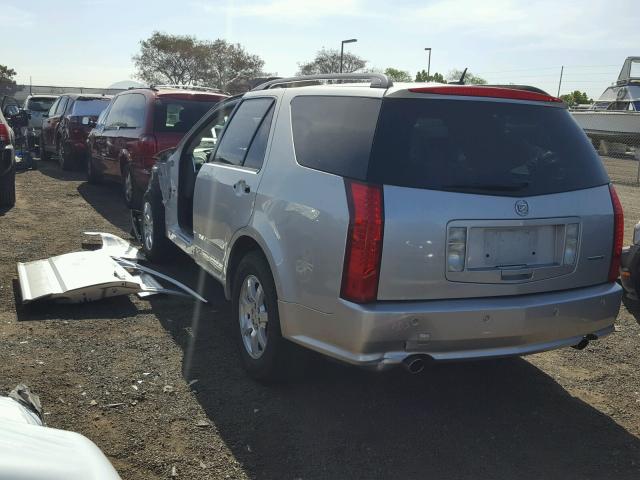 1GYEE637480125625 - 2008 CADILLAC SRX SILVER photo 3