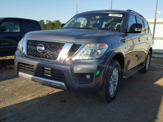 JN8AY2NC2JX501349 - 2018 NISSAN ARMADA SV GRAY photo 2