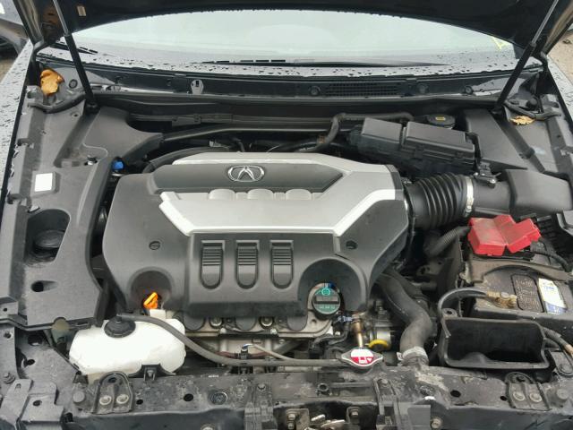 JH4KB26669C002629 - 2009 ACURA RL BLACK photo 7