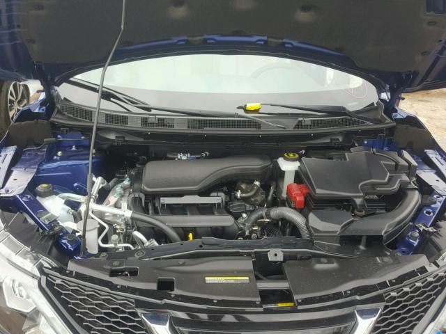 JN1BJ1CP2JW109842 - 2018 NISSAN ROGUE SPOR BLUE photo 7