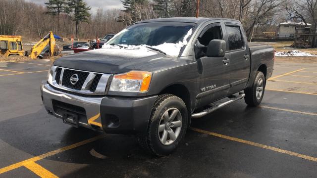 1N6AA07CX9N307349 - 2009 NISSAN TITAN XE BLACK photo 2