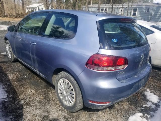 WVWAA7AJ6BW018973 - 2011 VOLKSWAGEN GOLF 蓝色 照片 3